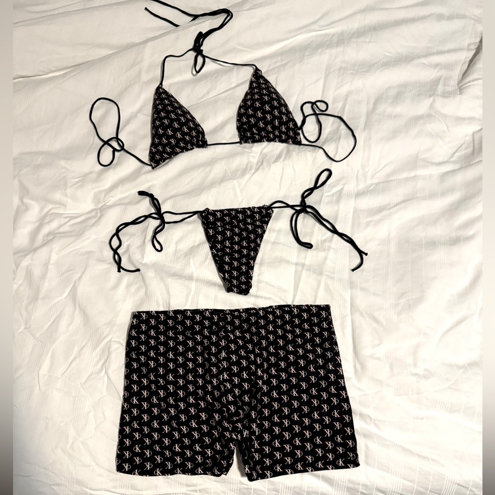 Beach Women set 3 piece bikini size S